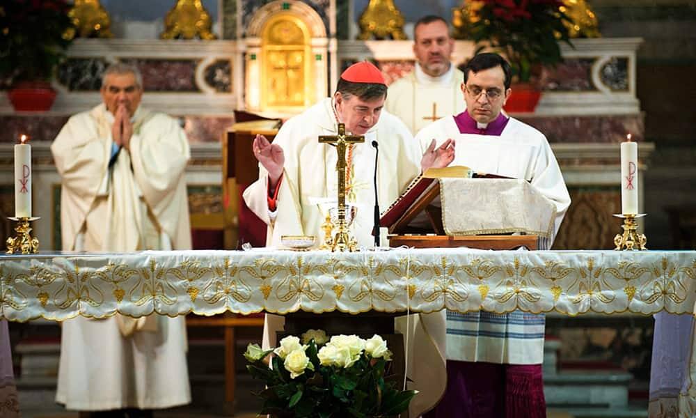 Kardinal Kurt Koch feiert an Neujahr 2011 seine erste Messe