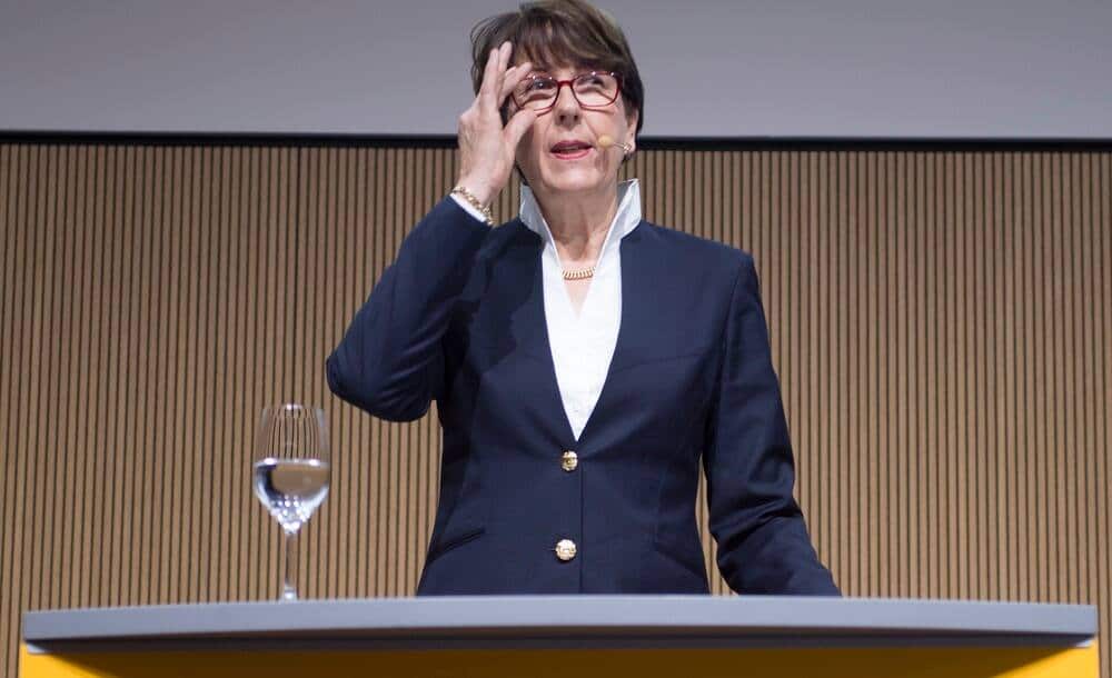 Susanne Ruoff: Auch bei der Konzernchefin stieg der Bonus mit dem Ebit. Nur: Die Umbuchungen dürften hier keine Rolle gespielt haben.