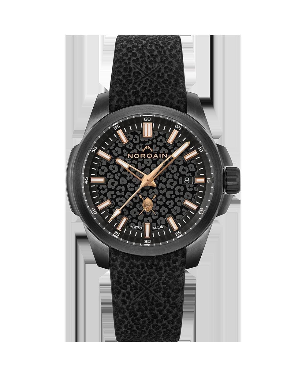 Norqain-Uhr in Schwarz