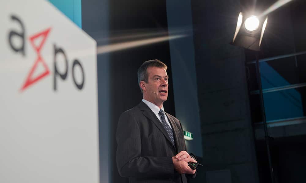Zählt zu den Opponenten: Axpo-CEO Andrew Walo.