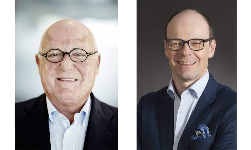 Rolando Benedick (l.) und Bertrand Jungo