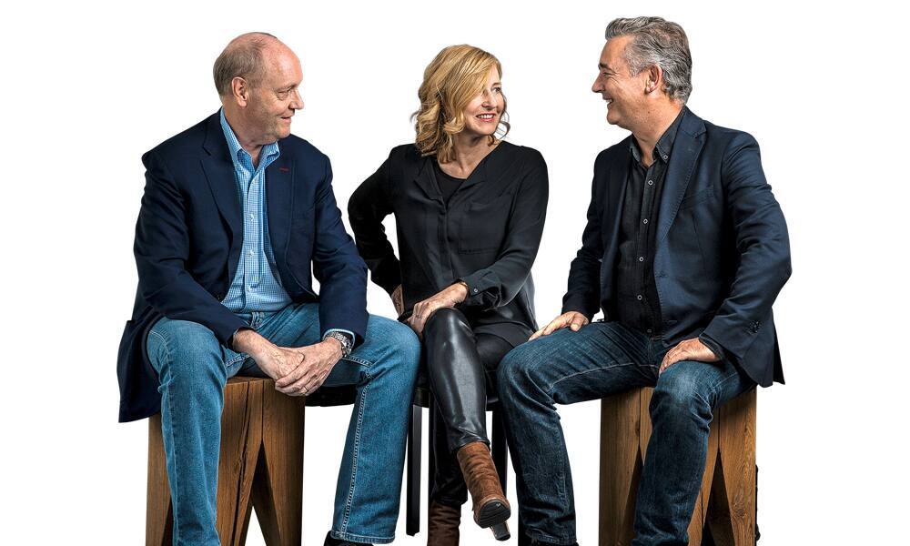 Hans Syz, Anita Wasser und Michael Steiger (v.l.)