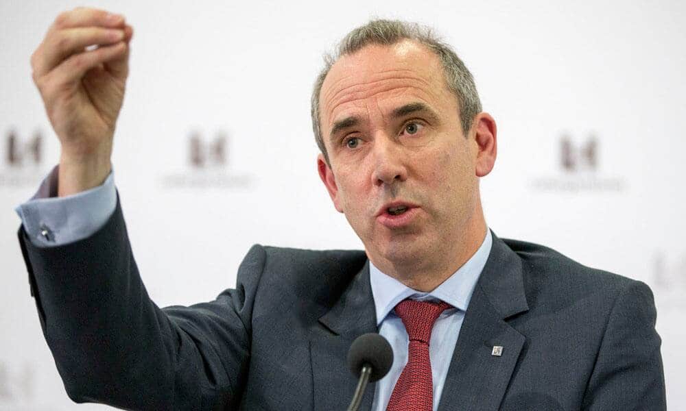 Eric Olsen: Bei seinem Rücktritt als CEO im Juli 2017 war er gerade mal zwei Jahre im Amt bei Lafarge-Holcim.