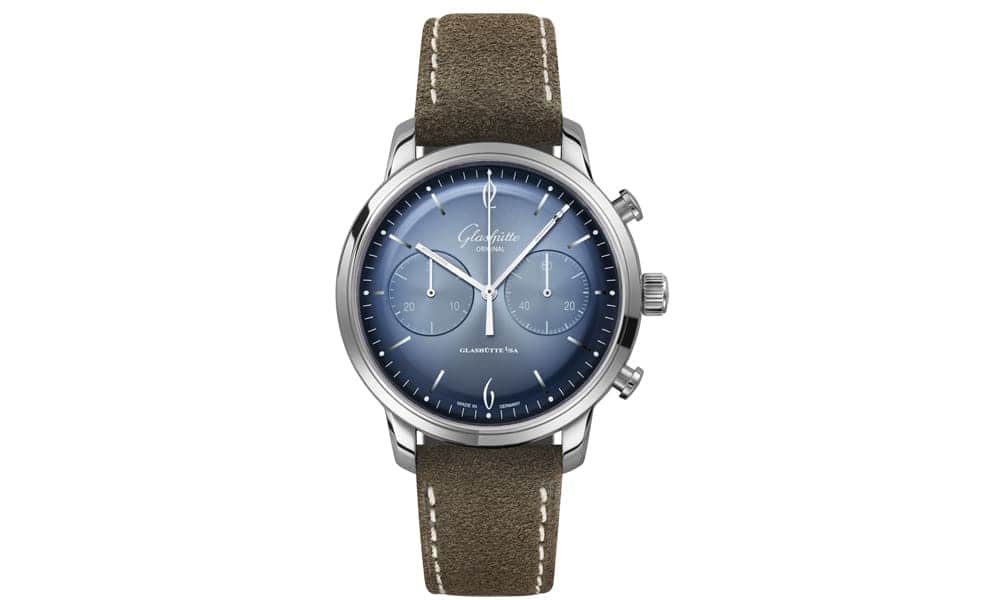 Die neue Sixties (Automatik 39 mm, Chronograph 42 mm).