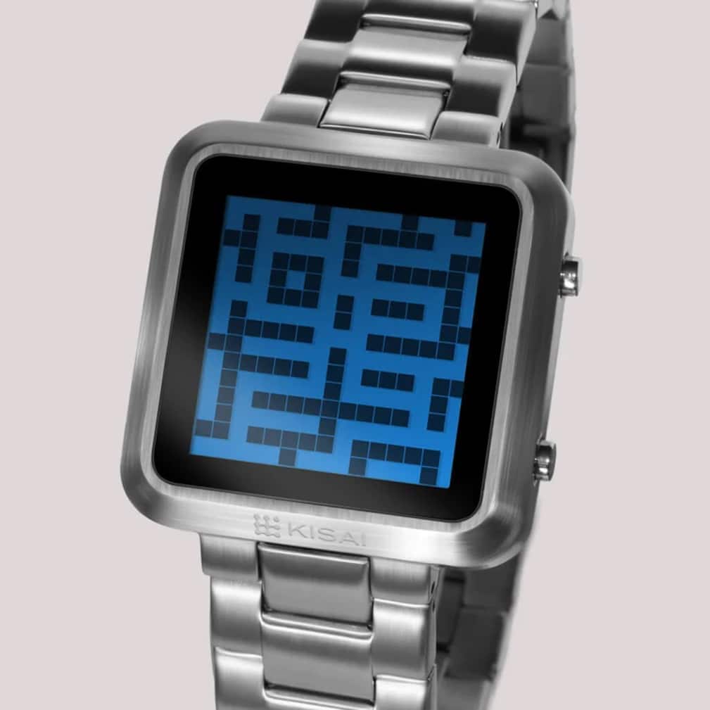 Tokyoflash Maze: Um die Zeit zu erkennen, muss man den Weg aus dem Labyrinth finden.