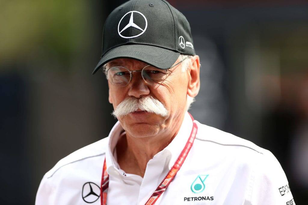 PAUL RICARD CIRCUIT, LE CASTELLET, FRANCE - 2018/06/23: Dr. Dieter Zetsche, Chairman of the Board of Management of Daimler AG and Head of Mercedes Benz Cars. (Photo by Marco Canoniero/LightRocket via Getty Images)