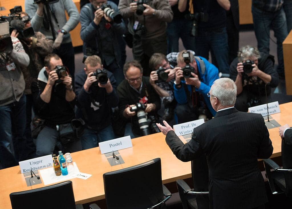 Martin Winterkorn: Zeugenaussage bei der Bundestags-Kommission zur Untersuchung des Volkswagen Diesel-Abgasskandals.