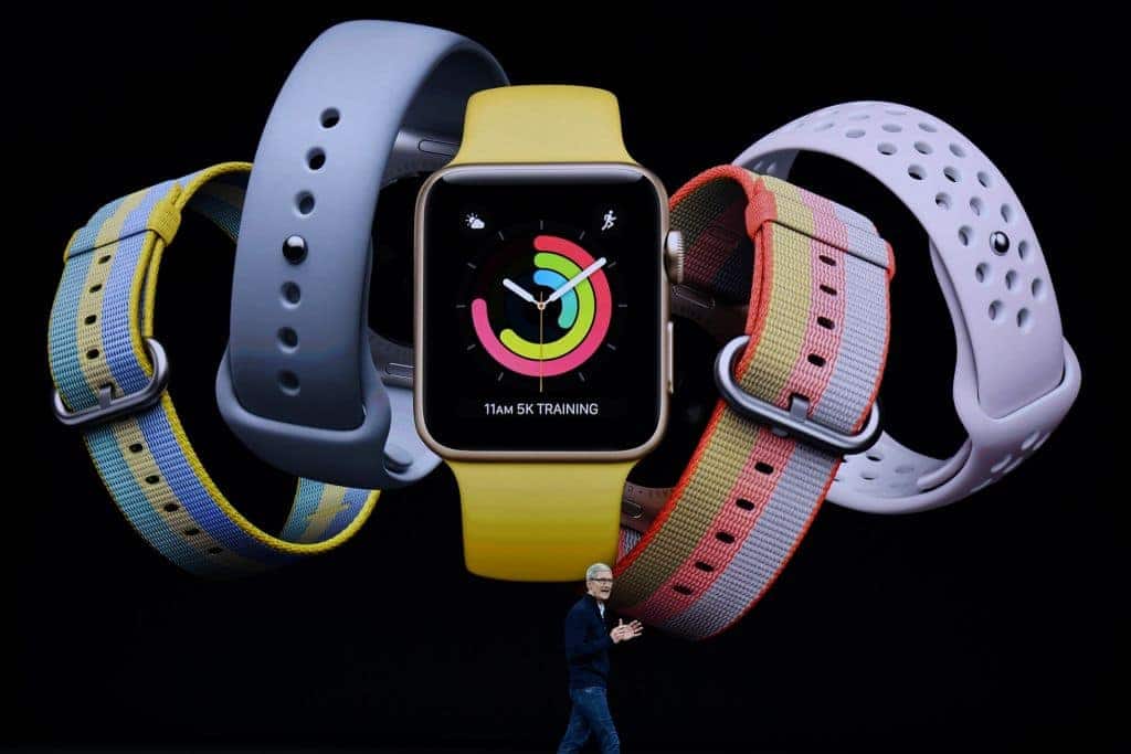 Tim Cook präsentiert Apple Watch
