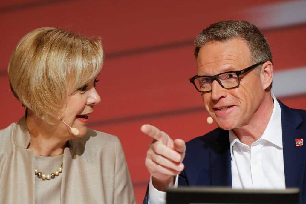 Monika Ribar und Andreas Meyer