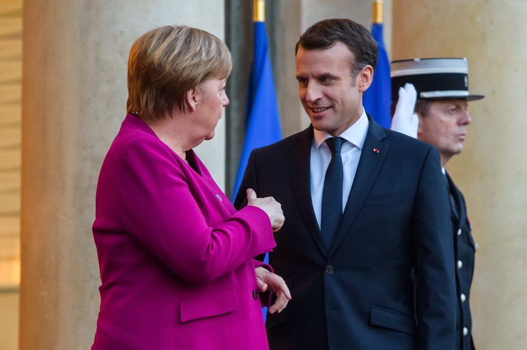 Angela Merkel und Emmanuel Macron