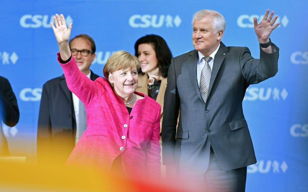 Angela Merkel und Horst Seehofer