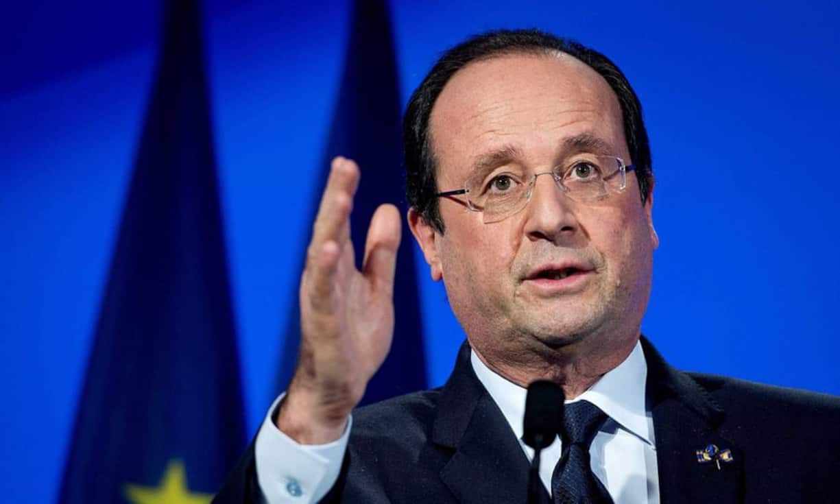 ...der französische Präsident François Hollande. (Bilder: Keystone)