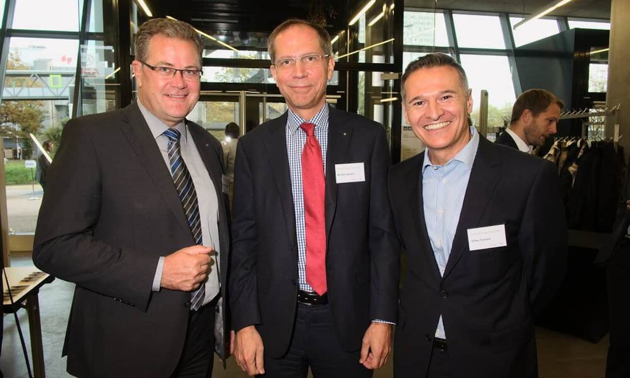 Hans-Kaspar Scherrer, IBA;
Michael Sarbach, Regionalwerke Baden;
Gilles Tornare, Regionalwerke Baden