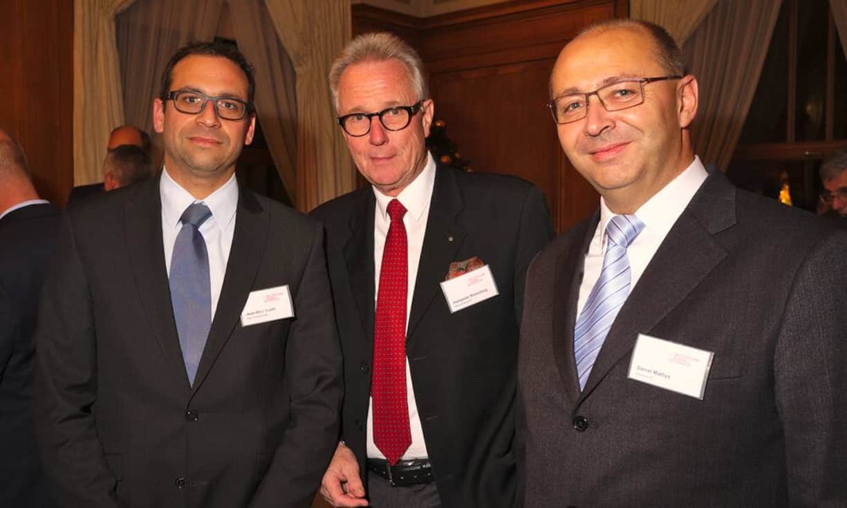 Jean-Marc Stucki, Revisor, Eidg. Finanzkontrolle;
Hanspeter Rosenberg, Albedo Holding AG;
Daniel Mathys, CFO,Keystone AG