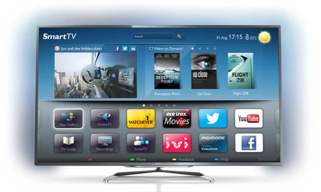 Lichtgestalt: Die neue Philips 9000er Serie von TP Vision brilliert ebenfalls schon mit Ultra High-Definition. Herkömmliche HD-Inhalte werden dank modernsten Bildverbesserungstechnologien und Upscaling-Funktion perfekt dargestellt. Die Serie umfasst Geräte mit 65- und 84-Zoll-Bildschirmdiagonalen. Ab 6999 Franken.