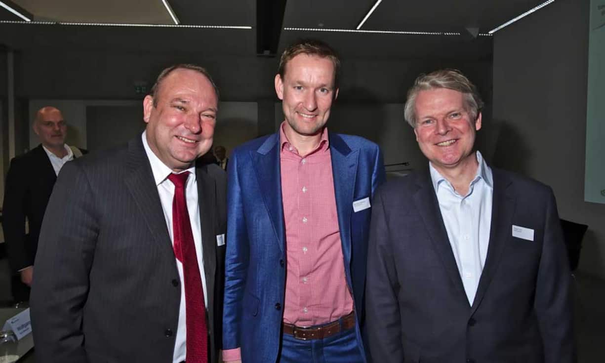 Jens Maier, Referent, Lehrbeauftragter und Projektleiter, I.FPM-HSG;
Hermann Arnold, VRP, Haufe-umantis AG;
Philip Tidd, Architekt, Head of Consulting EMEA & Principal, EMEA Gensler