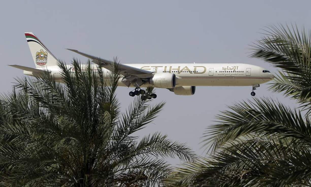 Platz 9: Nach Platz sieben im Vorjahr belegt Etihad Airways des Emirats Abu Dhabi in diesem Jahr Platz neun.