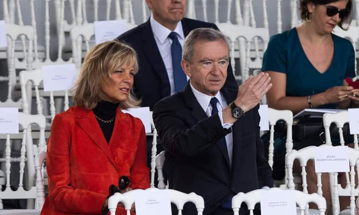 Platz 8: Bernard Arnault und Helene Mercier, 38,7 Milliarden Dollar. Luxus-Unternehmer Arnault hat das Sagen bei Christian Dior und LVMH. Gattin Helene Mercier ist Konzertpianistin. Trotz seines Firmenimperiums hat sie ihren Beruf in den 24 Jahren ihrer Ehe nicht aufgegeben.
