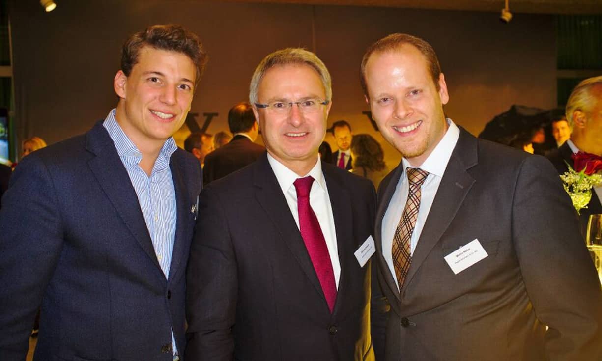 Carlo Schmid, liveyourdream.foundation;
Gernot Haack, Mövenpick Schweiz AG;
Marco Keller, Maerki Baumann & Co. AG