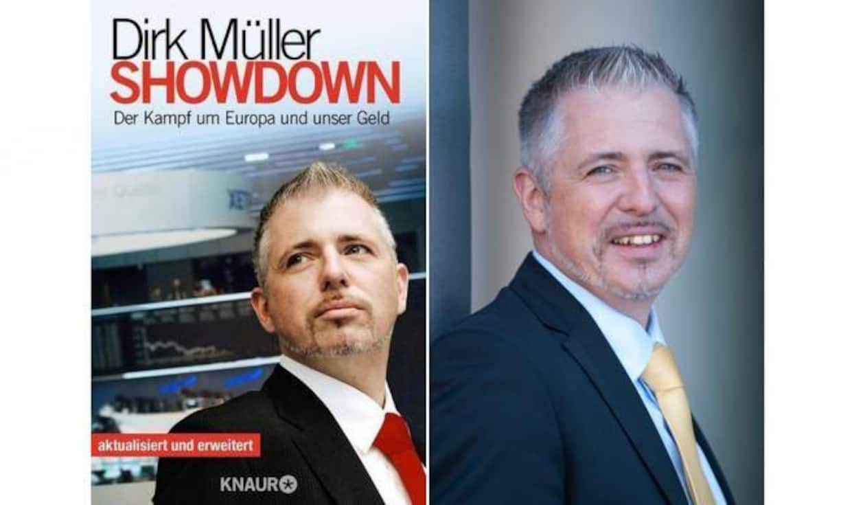 Orell Füssli Thalia listet für handelszeitung.ch die meistverkauften Wirtschaftsbücher 2015.Rang 10: «Showdown» von Dirk MüllerMüller zeigt, welche Möglichkeiten Europa und Deutschland in der Wirtschaftskrise offenstehen. Seine Hinweise sollen dabei helfen, Geld, Altersvorsorge und Anlagen bestmöglich durch die Krise zu bringen.ISBN: 978-3426786123, Umfang: 304 Seiten, Verlag: Droemer Knaur Verlag, Preis: 14.90 Franken