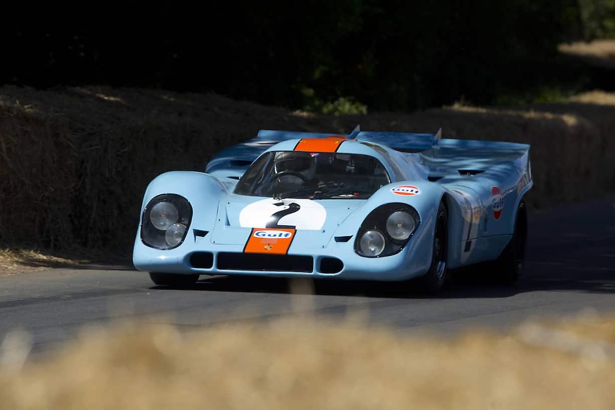 Porsche 917K Baujahr: 1970/1971 Preis: bis 11,3 Millionen Franken Zwölf Exemplare gebaut, das «K» steht für Kurzheckversion.