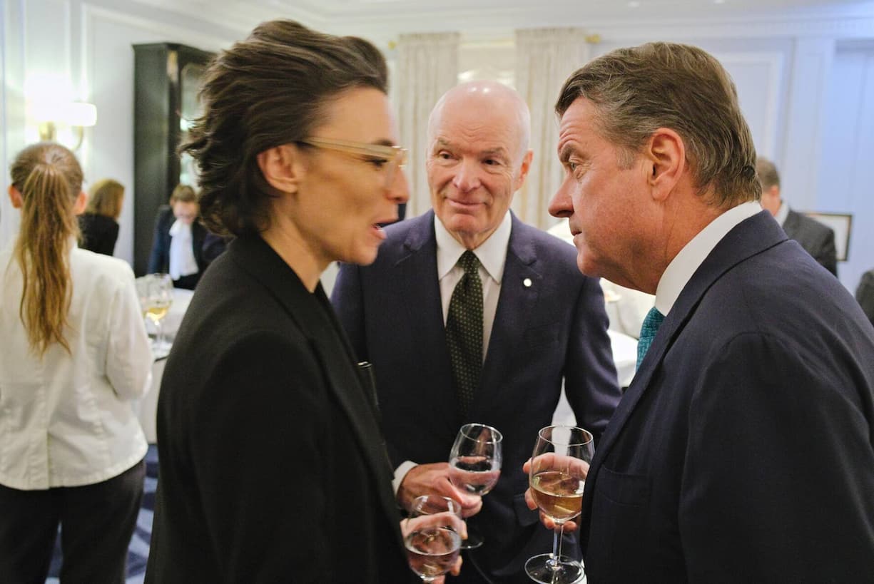 Christine Antlanger-Winter; Peter Friedli; Colm Kelleher.