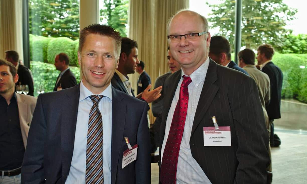 Marcel Helfenberger, Vorsitzender der Bankleitung, Raiffeisenbank Wittenbach-Häggenschwil;
Markus Hess, CEO, SchoggiMAIL