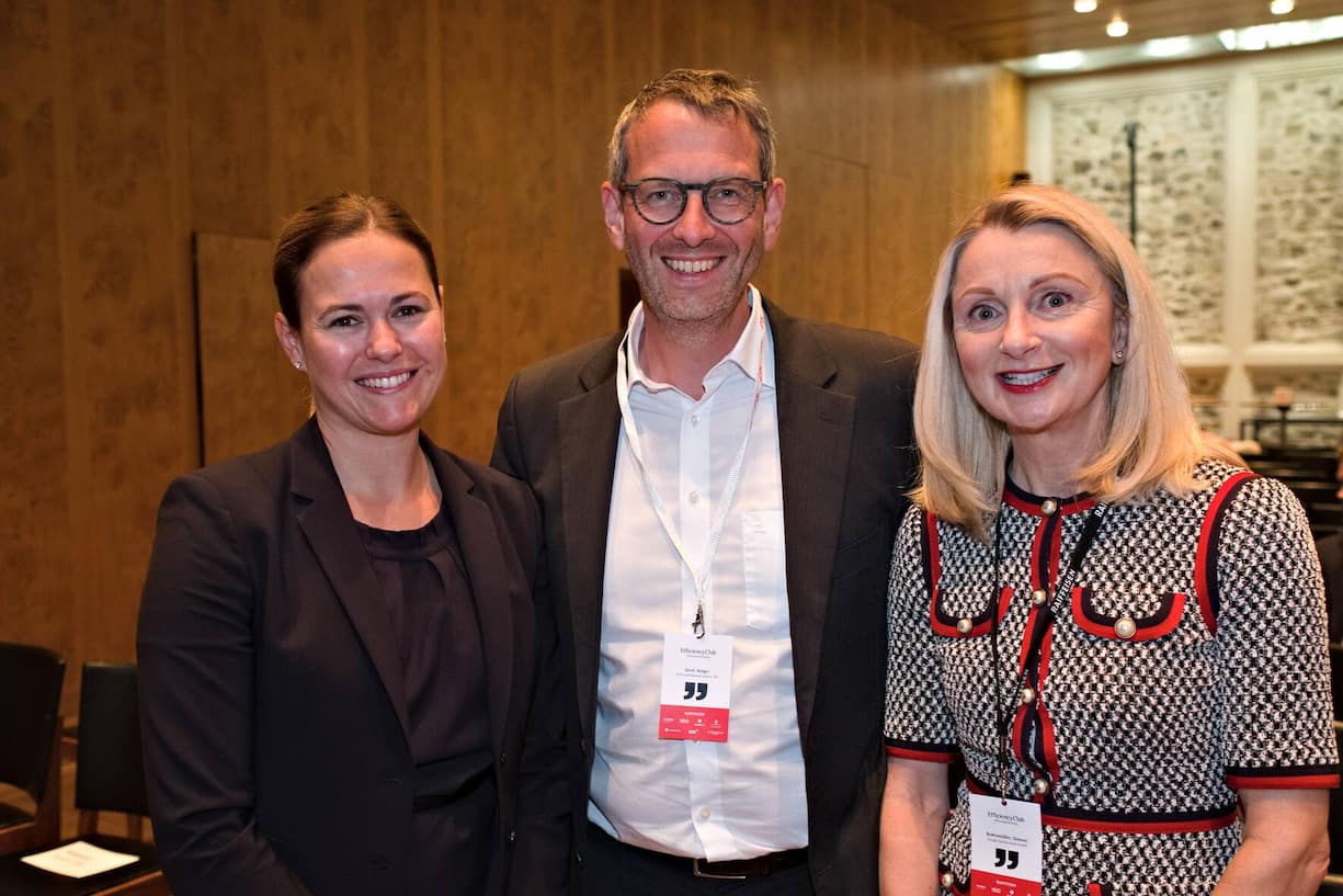 Anke Bridge Haux, Digitalchefin, Credit Suisse;Holger Greif, PricewaterhouseCoopers AG;Simone BodenmÃ¼ller, Google Switzerland GmbH