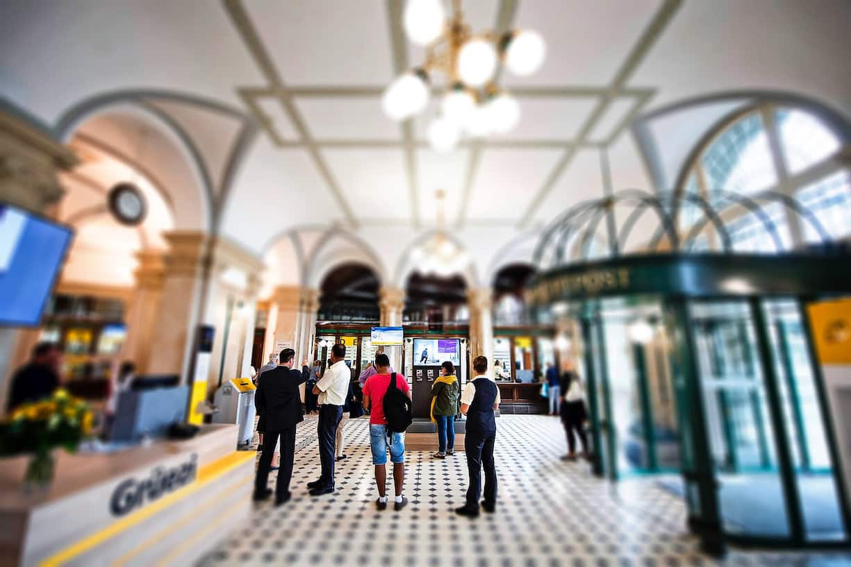 Poststelle Schalter in Luzern