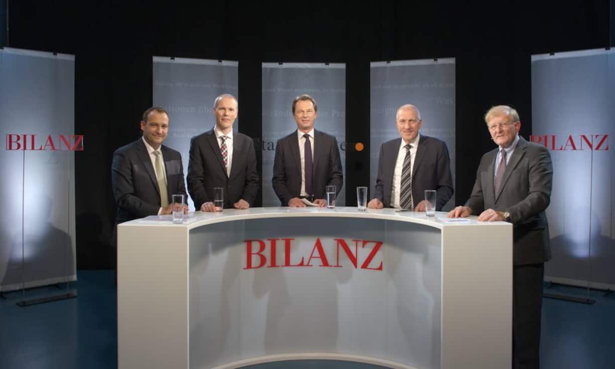 Thomas Matter; Jan-Egbert Sturm; Dirk Schütz; Pierin Vincenz; Thomas Cottier Bilder: Markus Senn