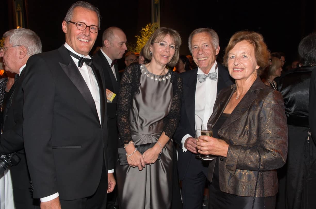 Paul Hälg, Dätwyler Holding AG; Katharina Hälg; Robert Heberlein, Lenz & Staehelin; Trix Heberlein