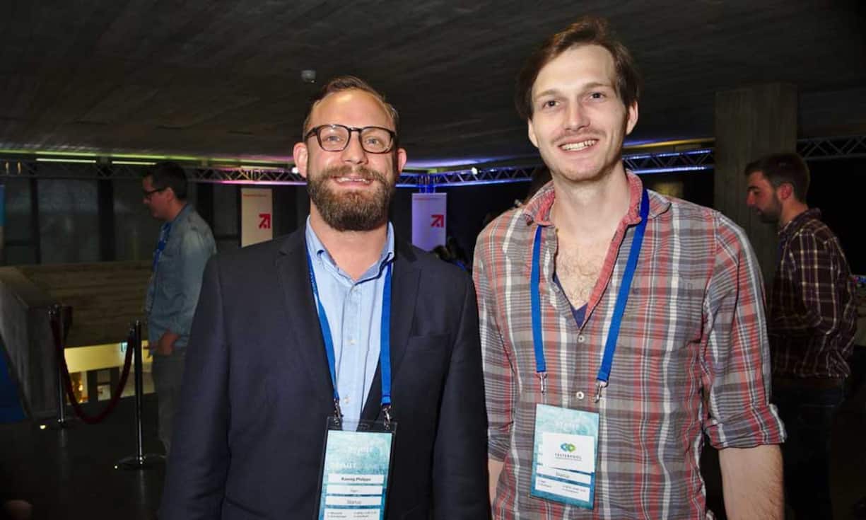 Philippe Koenig, Startup, Paprr;
Michael Jahn, Startup, testerpool