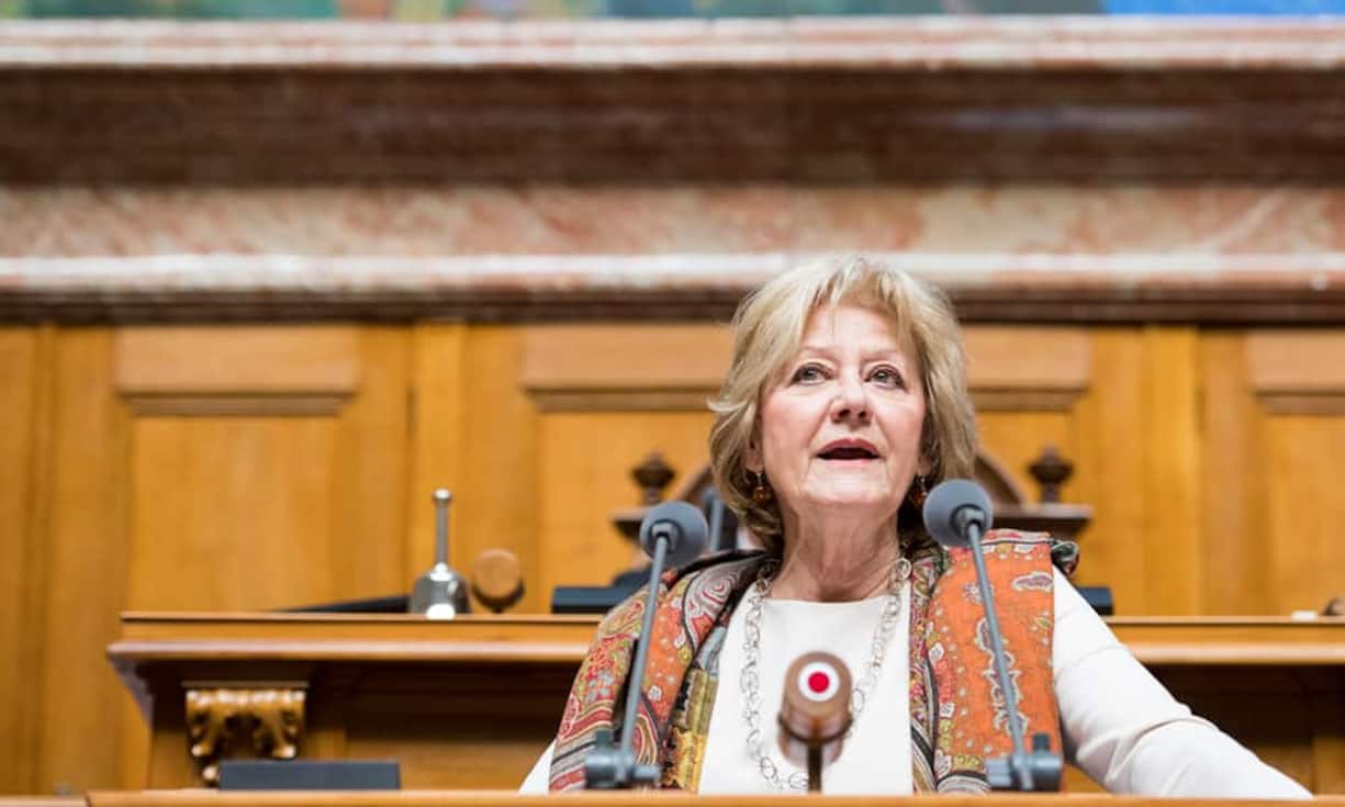 … und die  SP-Wirtschaftspolitikerin Susanne Leutenegger Oberholzer.