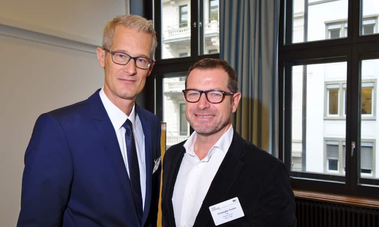 Robert Schumacher, Director, gateB AG;
Christophe Touton, Executive Director, IMD