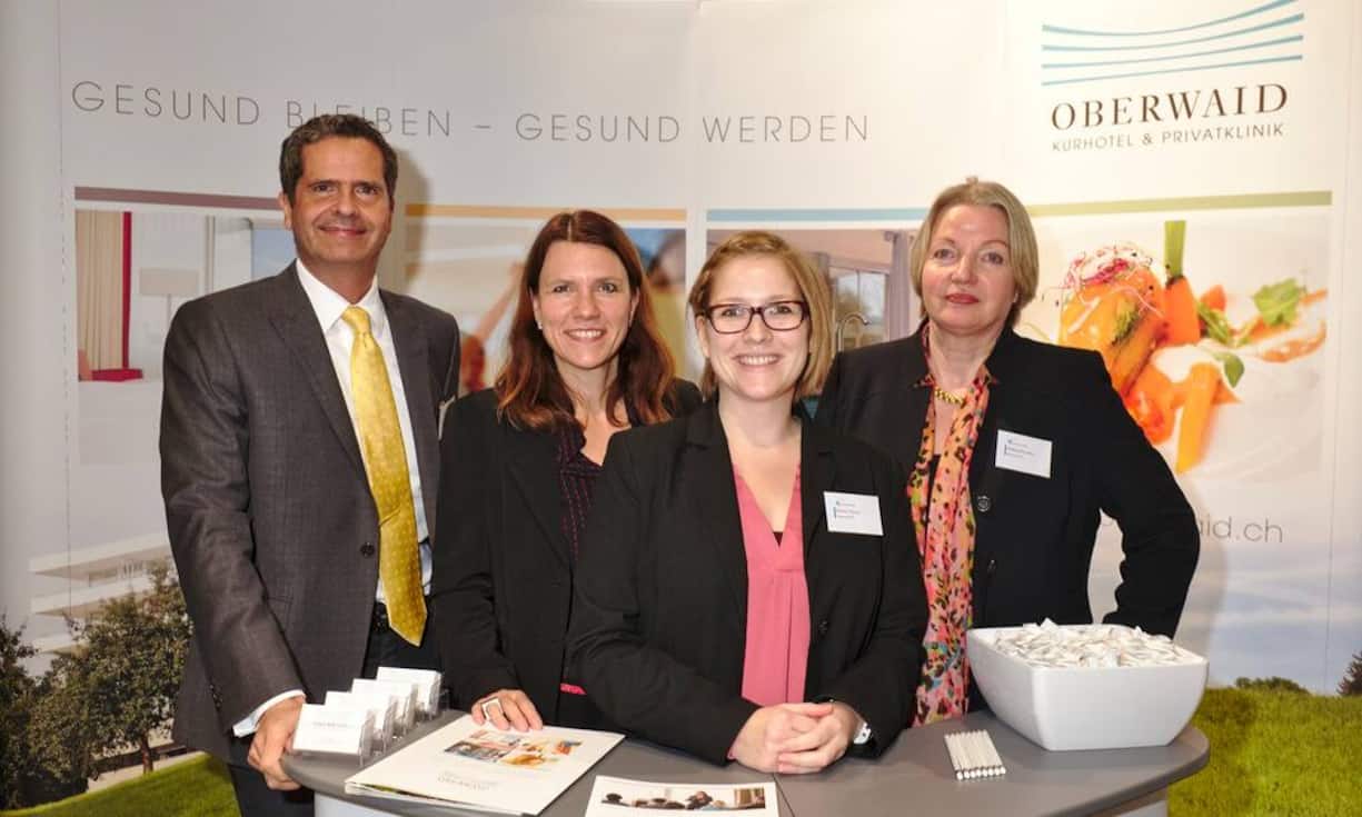 Thomas Weber, Direktor Hotellerie, Oberwaid AG;
Doris Straus, CEO, Medizinische Direktion, Oberwaid AG;
Daniela Theussl, Managerin, Oberwaid AG;
Hildburg Porschke, Stv. CEO Medizinische Direktion, Oberwaid AG