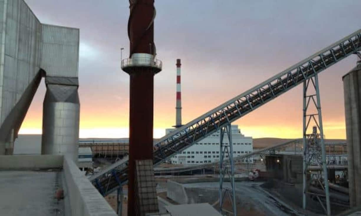 Anlage von LafargeHolcim in Syrien