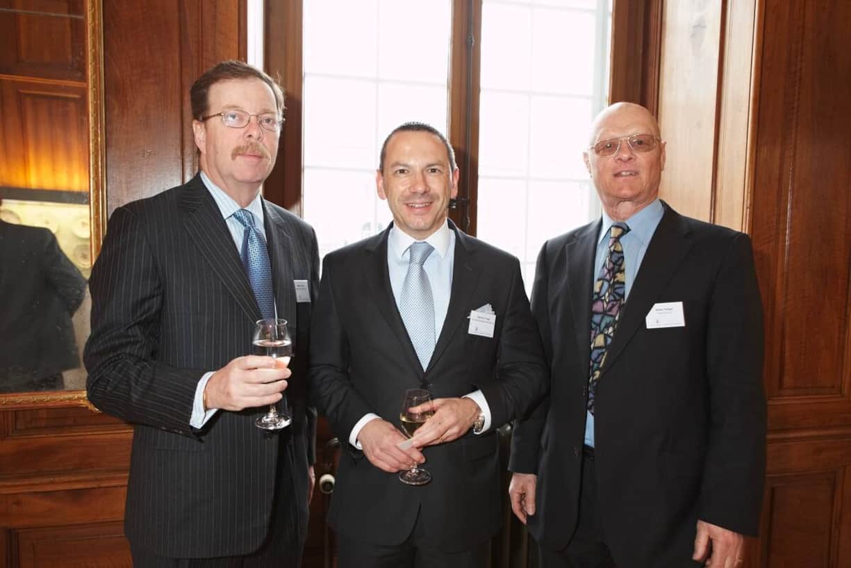 William T. Allen, CEO, President & Chairman, Werner International POC GmbH; Samuel C. Engel, Deputy Head Specialty, Aon Credit International Switzerland Ltd.; Walter Hediger, CEO, Gallet Group AG