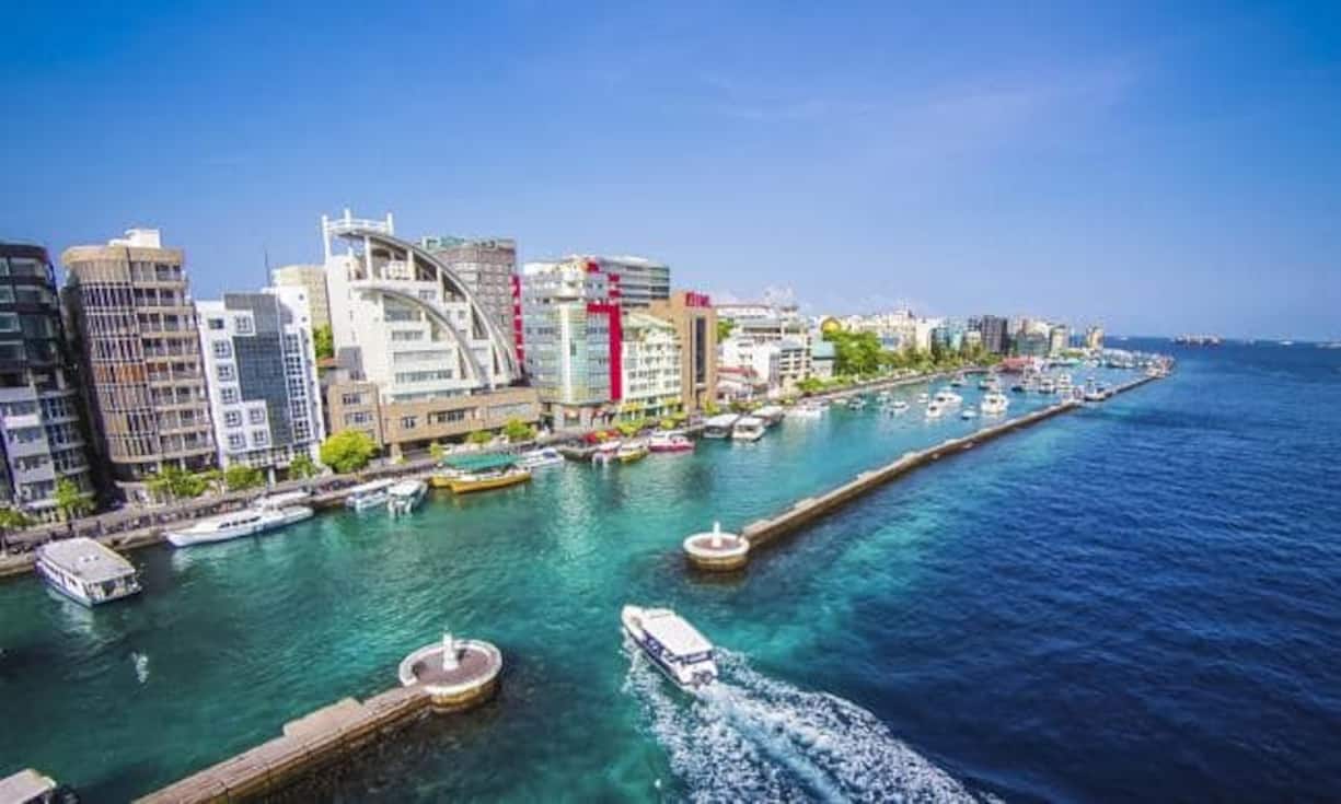 Maledives Stock ExchangeAn der Börse in der Hauptstadt Malé können Anleger zwischen zehn Unternehmen auswählen.Nattu/CC/Flickr