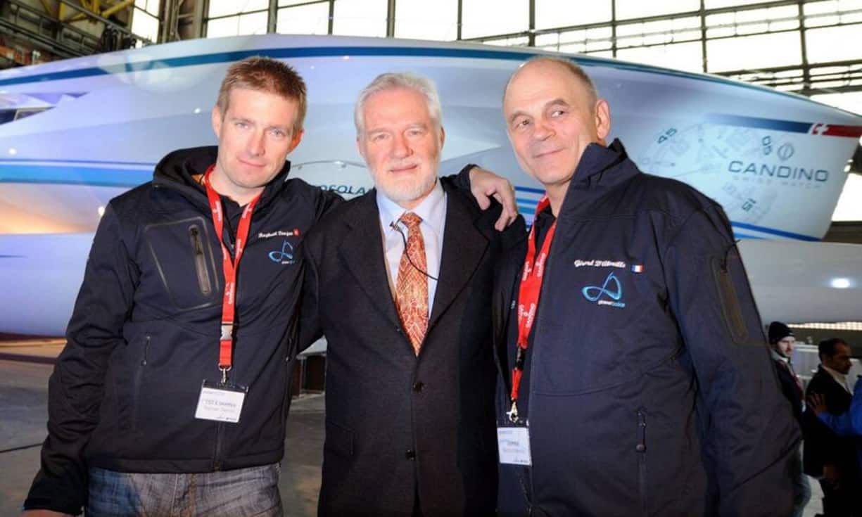 Platz 5: Die Erben des deutschen Friseurs und Wella-Gründers Franz Ströher kommen auf ein Vermögen von 4,5 bis 5 Milliarden Franken. Millionenerbe Immo Ströher (Bild Mitte) kämpft mittlerweile für erneuerbare Energien.Keystone