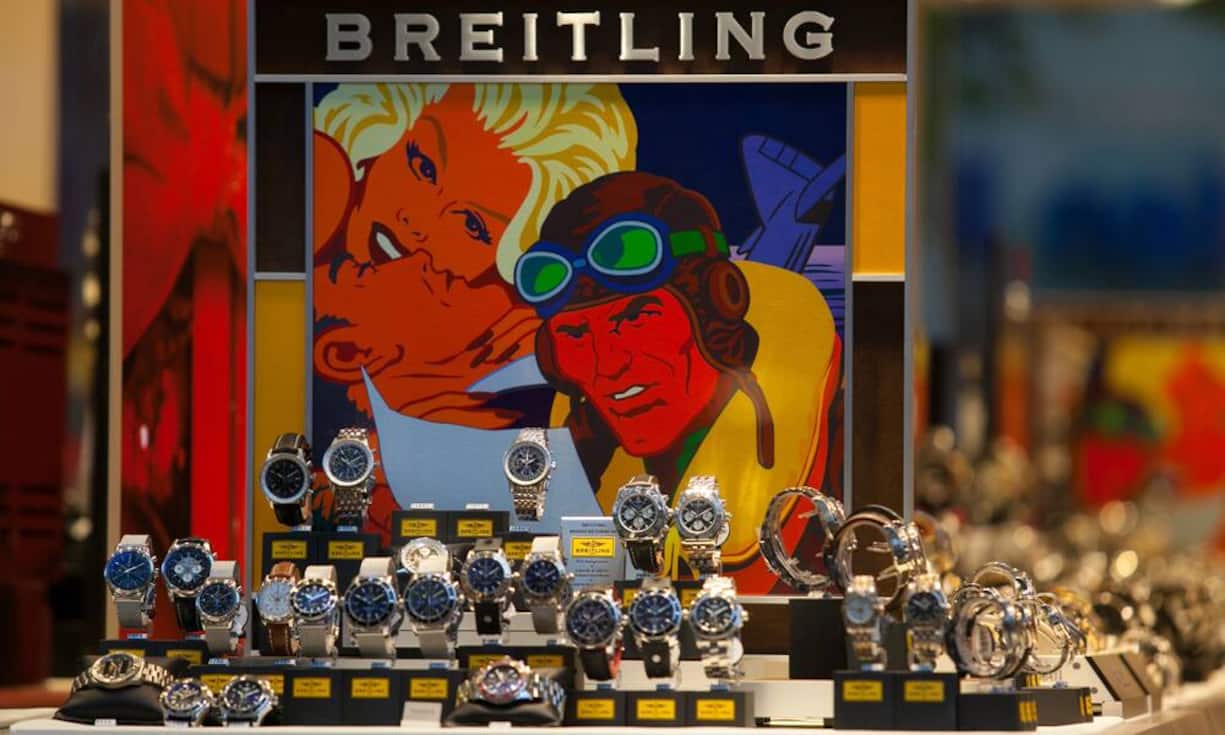 Breitling liegt mit rund 340 Millionen Dollar auf Rang 58.Bilder Keystone/Bloomberg