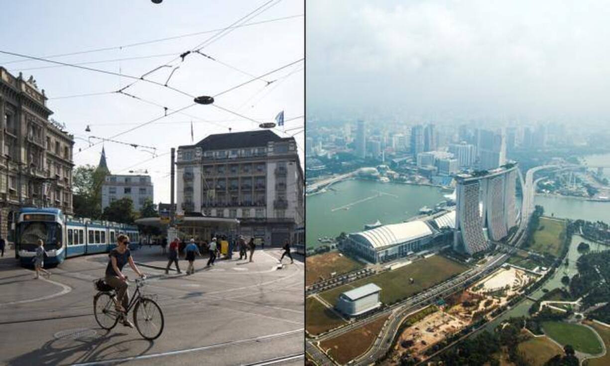 Auch die Swiss bietet einen der längsten Flüge der Welt an. In 12 Stunden und 10 Minuten kann man mit der Schweizer Airline von Zürich nach Singapur fliegen. Das bedeutet Rang 10.