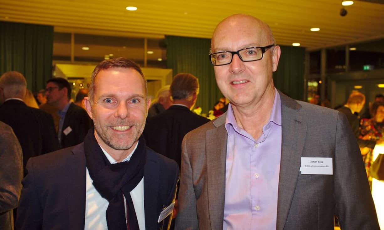 Peter Schleuniger, Volvo Car Switzerland AG;
Achim Supp, C-Matrix Communications AG