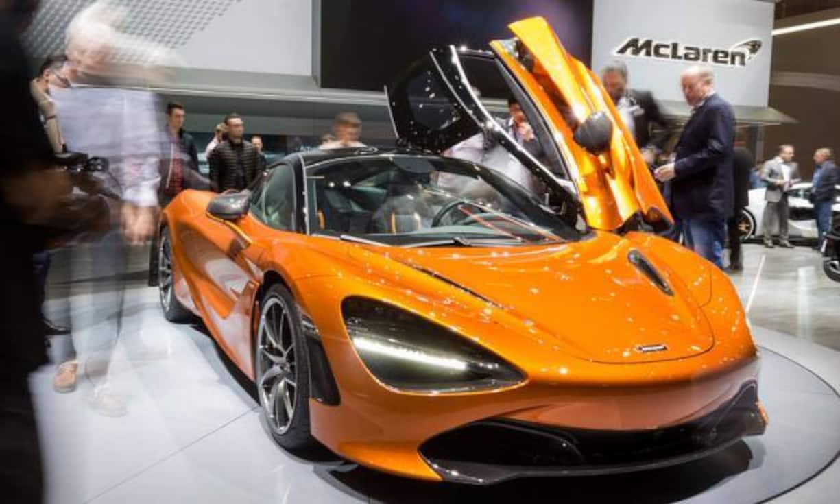 Ungewöhnliche Türen: der Mclaren 720s.