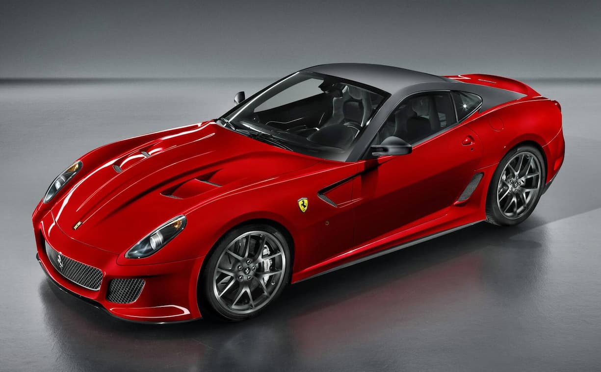 599 GTO, 2010, 6 Liter, V12, 670 PS, Pininfarina, auf 599 Stück limitiert.
