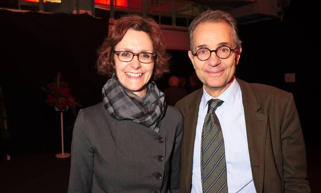 Monika Rühl, Direktorin economiesuisse;
Tim Guldimann, alt Botschafter