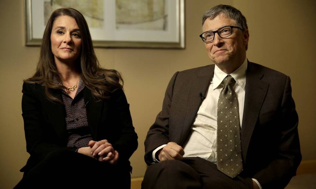 Diese reichen Tech-Magnaten vererben ihr Geld nicht ihren Kindern:Mit 79 Milliarden Dollar ist Bill Gates (im Bild mit seiner Gattin Melinda) der reichste Mensch der Welt. Von seinem Vermögen bekommen seine Kinder nur einen Bruchteil - rund zehn Millionen Dollar pro Nase.