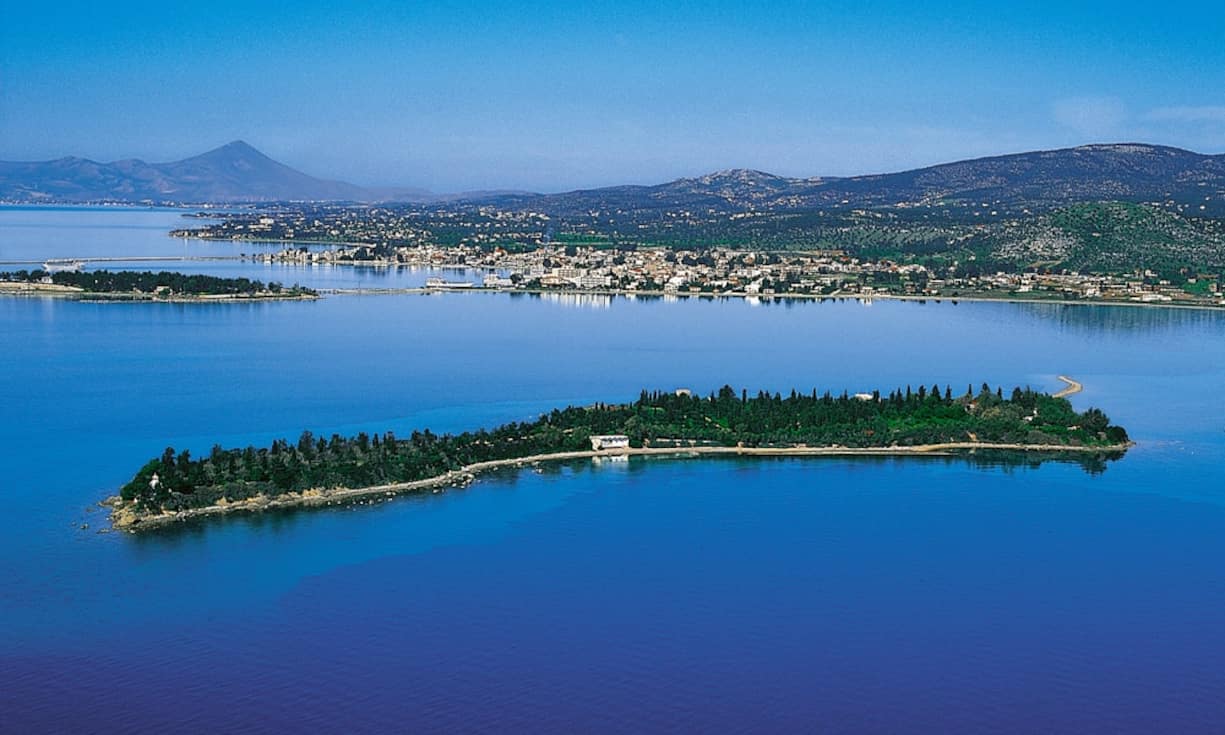 Zahlreiche griechische Privatinseln stehen zur Zeit zum Verkauf. Auch das Unternehmen Vladi Private Islands um Inselmakler Farhad Vladi bietet griechische Inseln an. Ein Objekt: Die Insel Trinity Island. Das Prestigeobjekt ist rund 48.000 Quadratmeter gross. Preis auf Anfrage.Vladi Private Islands