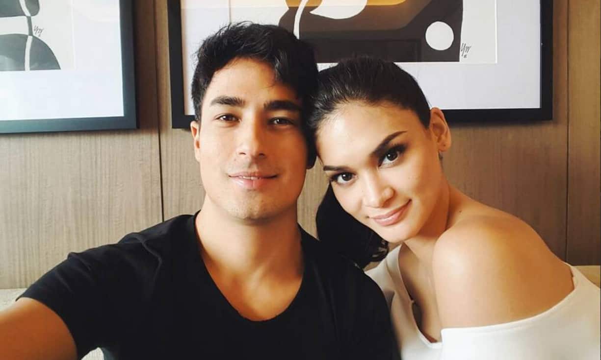 Vor zwei Wochen postete Marlon Stöckinger dieses Foto von sich und Miss Universe Pia Wurtzbach. Dazu schrieb er: «NY-Manila with this one».