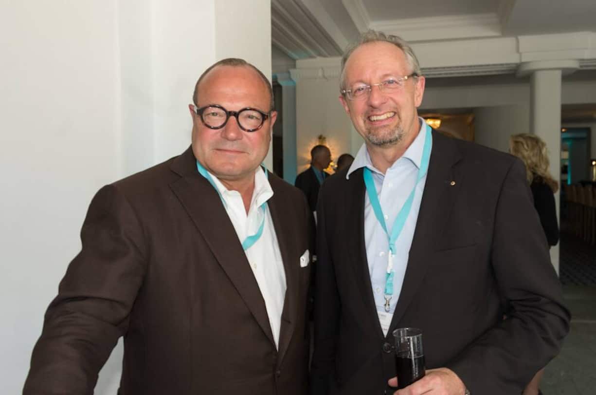 Andreas Schmid, Vice-Chairman, Büro Andreas Schmid; Victor Balli, CFO Barry-Callebaut