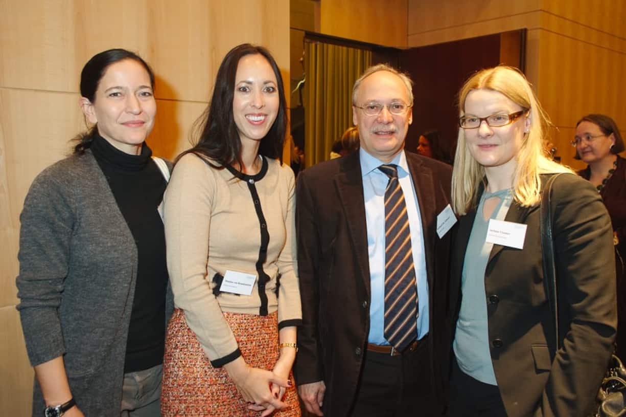 Silvia Kaffarnik, Controller, Direktionsmitglied ZKB; Monika von Brandenstein, Head C&S Marketing, Johnson&Johnson Switzerland; Gerhard Schwarz, Direktor, Avenir Suisse; Stefanie Ulsamer, Vizedirektorin, ZKB